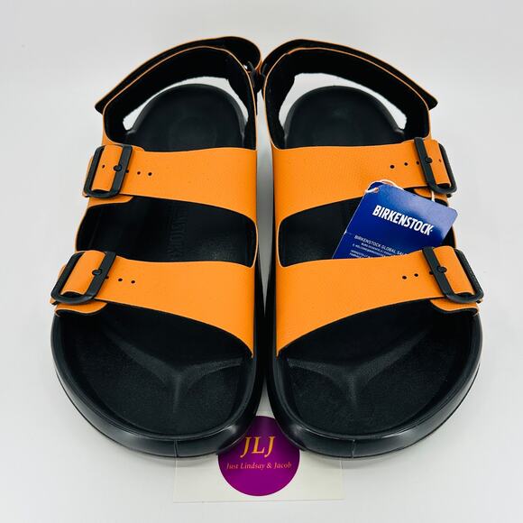 Birkenstock Men\'s Mogami Terra Oasis Burnt Orange Sandals Size 45 EU/ 12 US